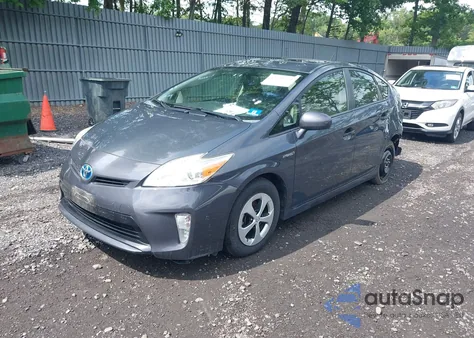 2014 Toyota Prius Four из США, поврежденный, VIN JTDKN3DUXE0366824